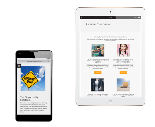 EYP on Tablet and Smart phone